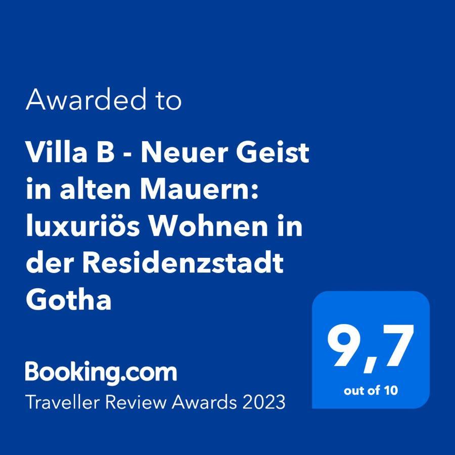 Villa B - Neuer Geist In Alten Mauern: Luxurioes Wohnen In Der Residenzstadt 哥达 外观 照片